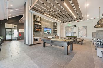 Billiards room